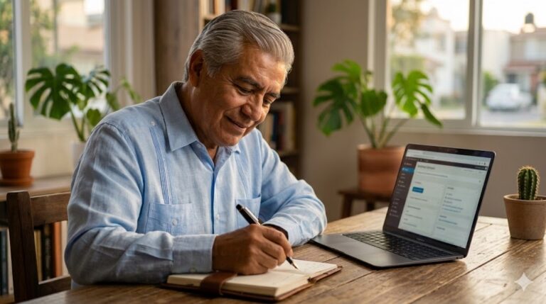 Secretos de escritura para blogs: Blogger senior mexicano aplicando técnicas Yabanduju y Jagando.